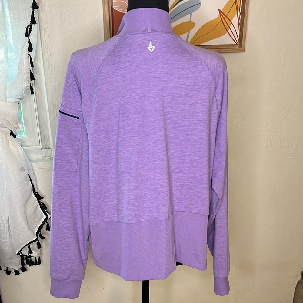 Torrid Active Super Soft Performance Jersey Zip J… - image 4